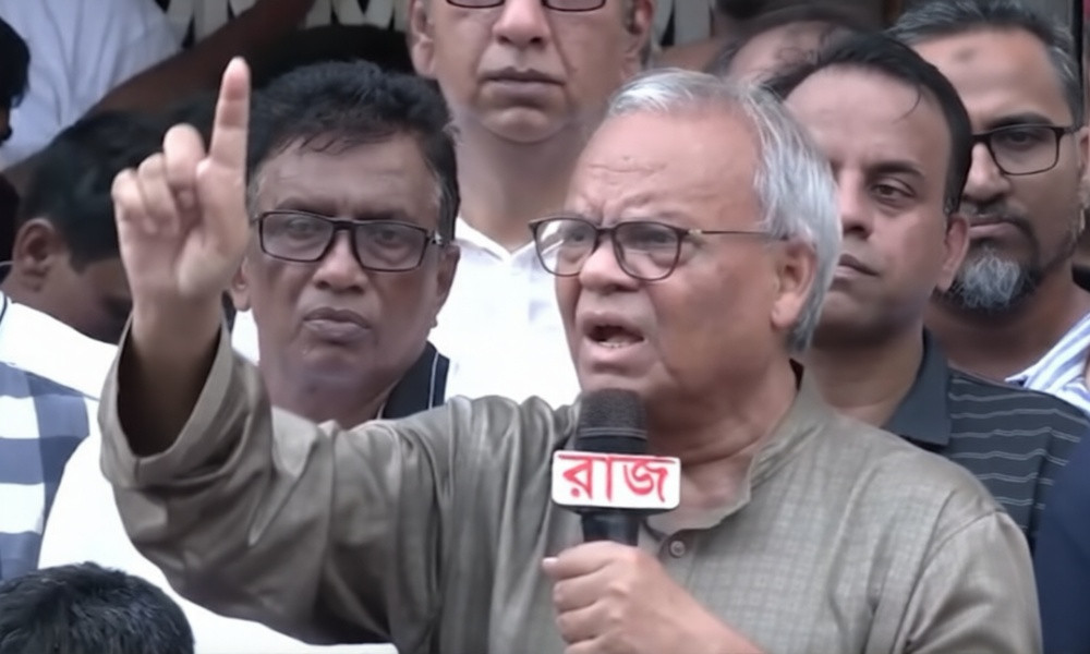 এক দফার ভয় দেখাবেন, আমরা চুপ থাকব—এটা ভাবার কারণ নেই