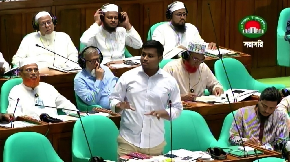 কার্টুন শেয়ার করায় গ্রেপ্তার— সংসদে হাসনাতের কড়া বার্তা
