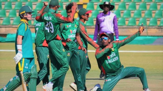 দক্ষিণ আফ্রিকাকে হারিয়ে চ্যাম্পিয়ন বাংলাদেশ