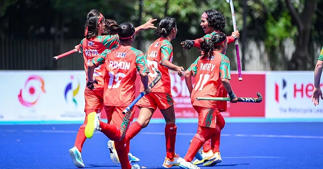 এশিয়ান গেমস বাছাইয়ে ঐতিহাসিক জয়, ফাইনালে বাংলাদেশ নারী হকি দল